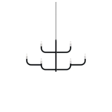J-us Multi-tier Pendant Lamp by LucePlan Pendant Lamps